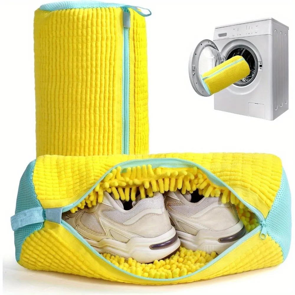 Sneaker Cleaning Kit - 2026 Durable Shoe Washing Machine Bag