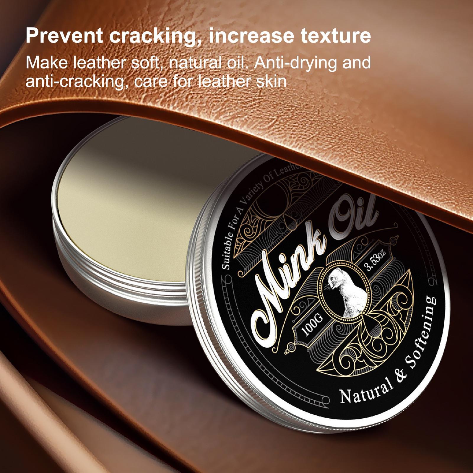 Sneaker Care Spray - 100g Mink Oil For Leather Boots