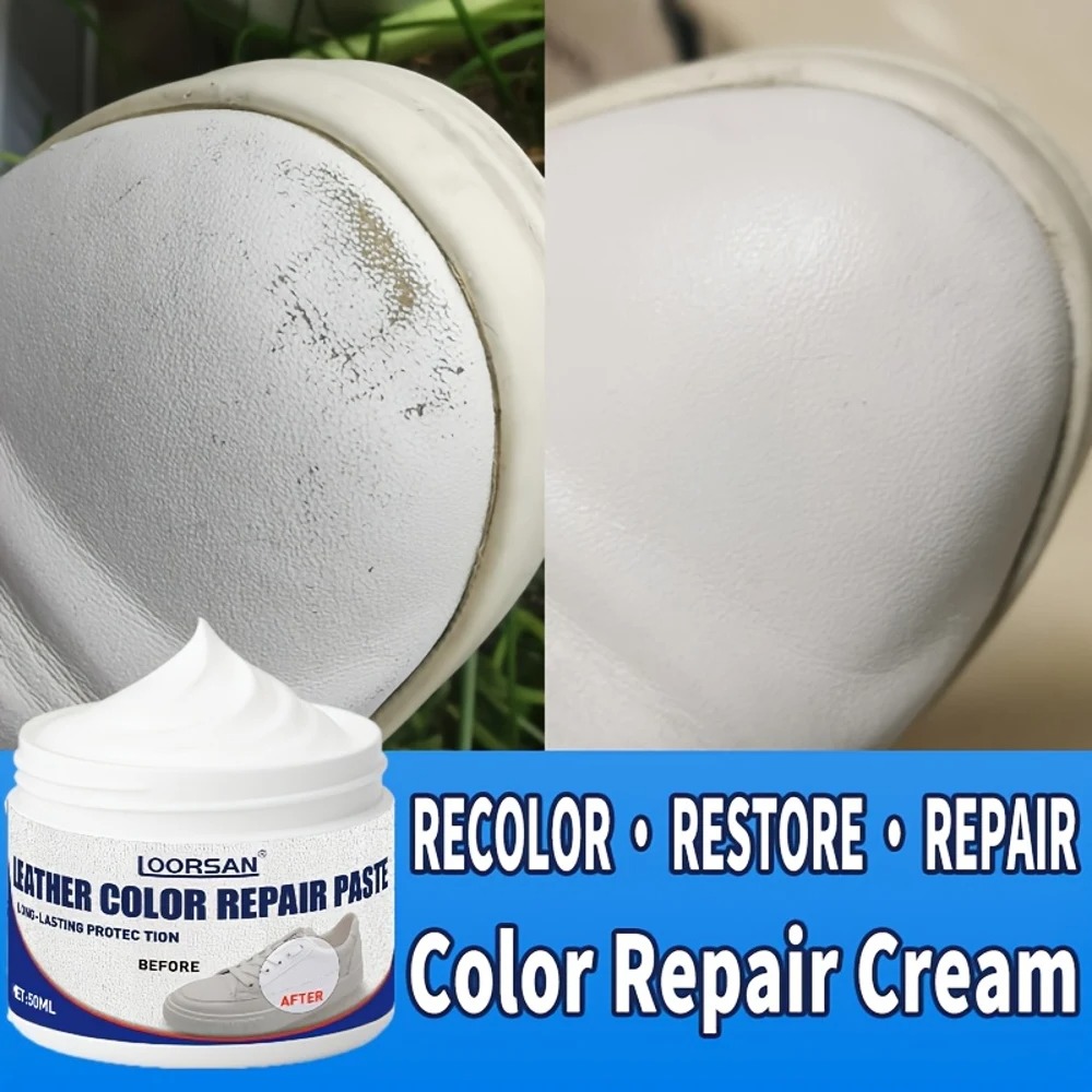 KJM White Leather Repair Cream - Sneaker Care Spray ulasan dan harga