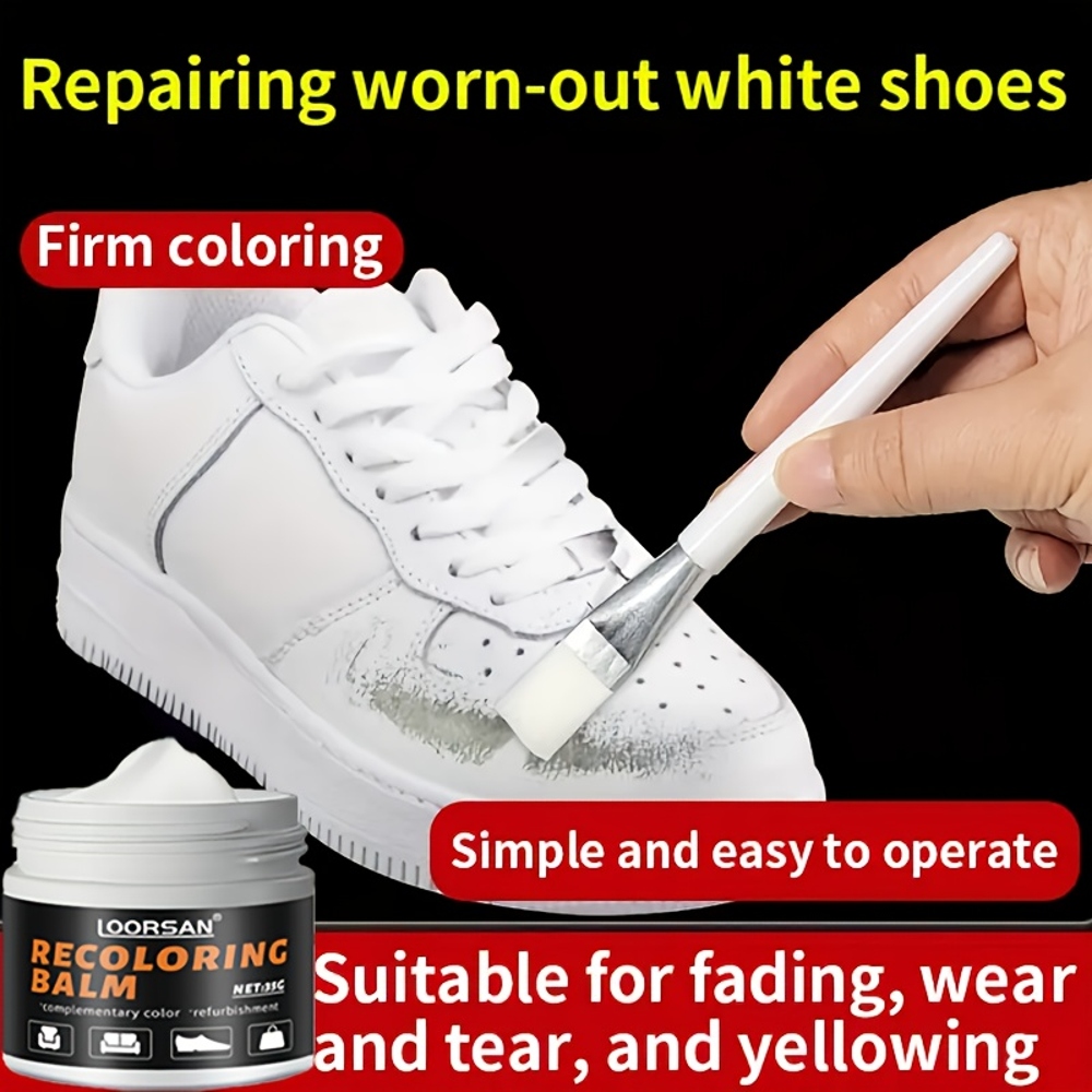 LOORSAN New White Shoe Edge Re - Sneaker Care Spray ulasan dan harga