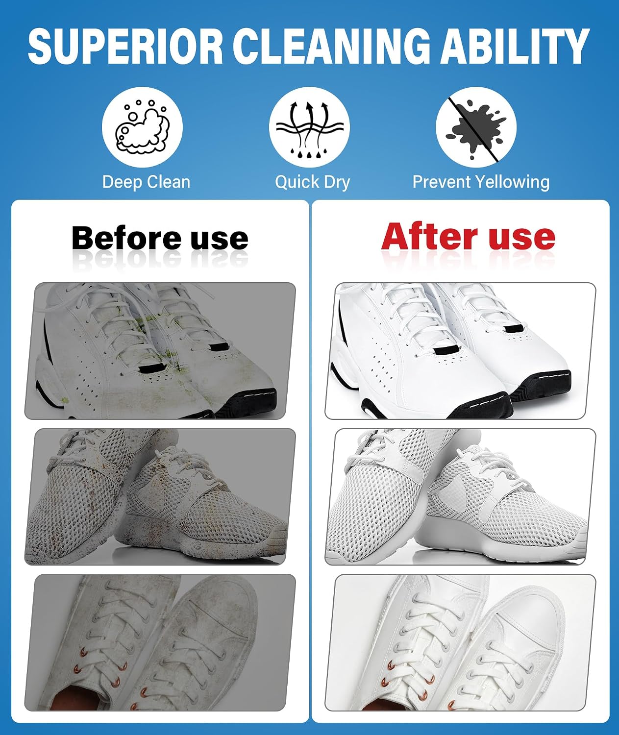 Shoe Cleaner Foam for Sneakers - Sneaker Cleaning Kit ulasan dan harga