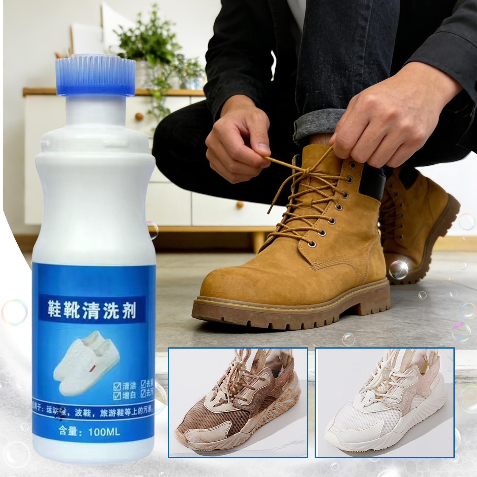 White Shoe Cleaner 100ml Foam  - Sneaker Care Spray ulasan dan harga