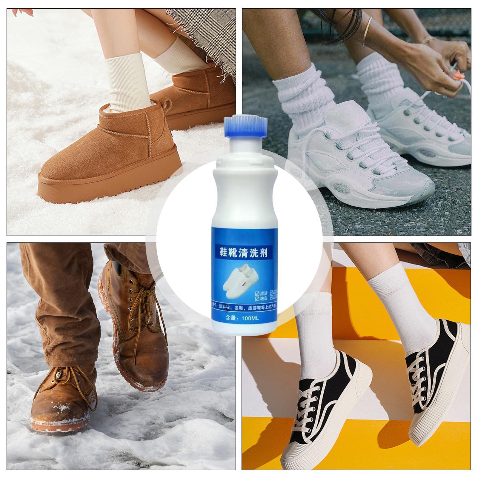 White Shoe Cleaner 100ml Foam  - Sneaker Care Spray ulasan dan harga