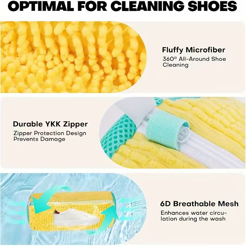 1PC reusable polyester Laundry - Sneaker Cleaning Kit ulasan dan harga